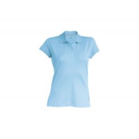 PÓLO PIQUÉ SRA M/CURTA K242 AZUL CEU